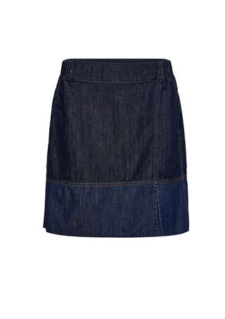 Gossia - NanneGO Denim Nederdel - Denim Blue